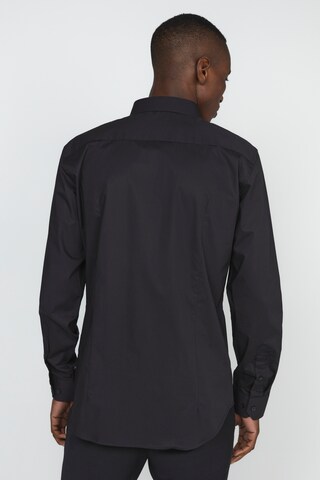 Matinique Slim fit Button Up Shirt 'Robo ' in Black