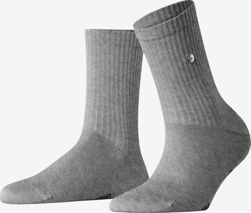 BURLINGTON Socks 'Fleet Street' in Grey: front