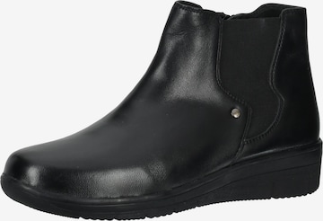 Bottines Bama en noir : devant