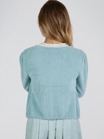 SPIETH & WENSKY Gebreid vest 'Hulla' in Blauw