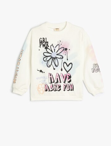 Koton Sweatshirt in White: front