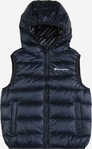 Champion Authentic Athletic Apparel Vest in Blue: front