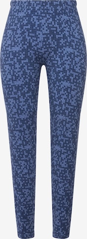 Ulla Popken Skinny Broek in Blauw: voorkant