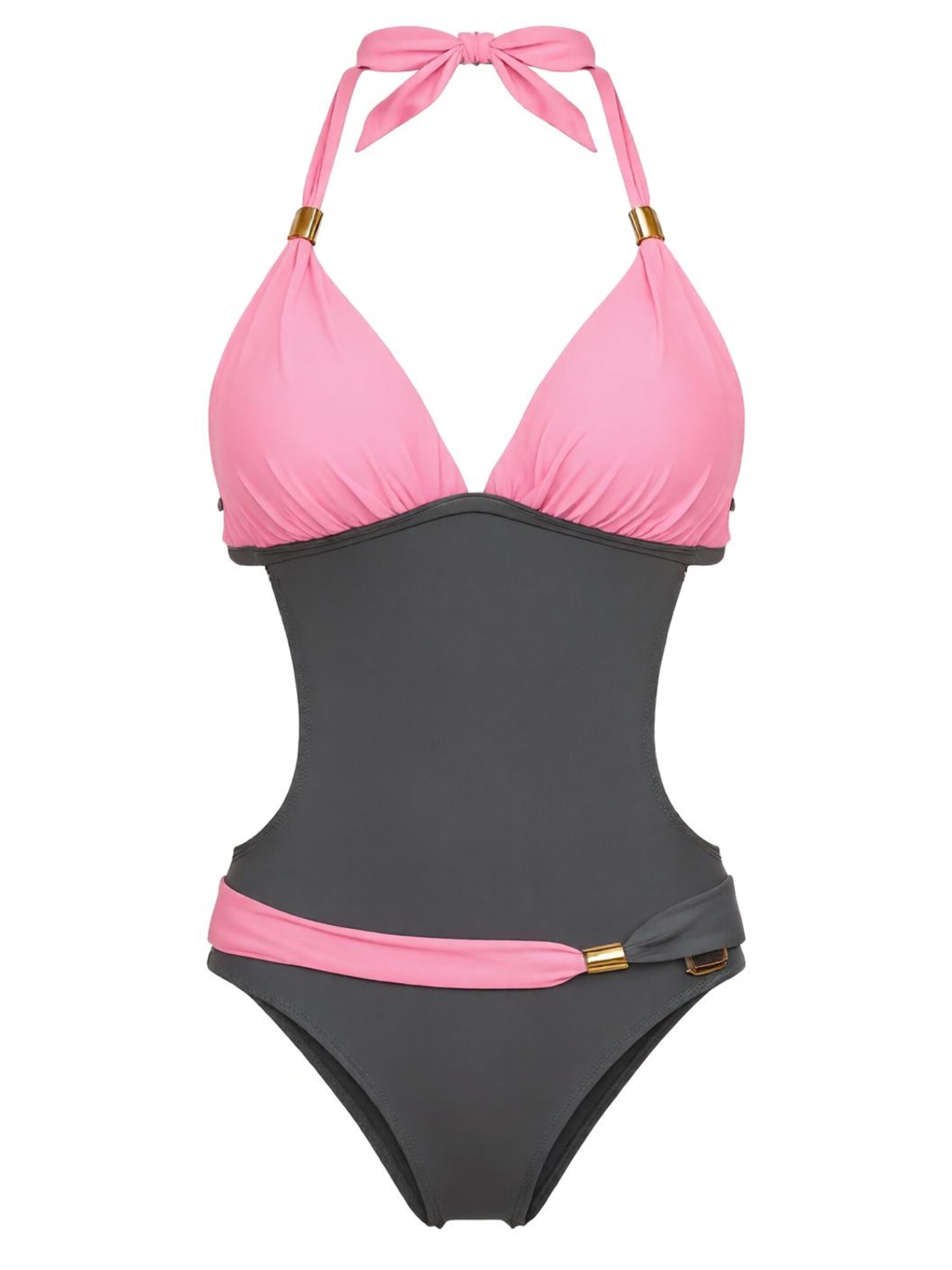 Marko Push-up Badpak 'Beatrix M-337 (9)' in Roze: voorkant