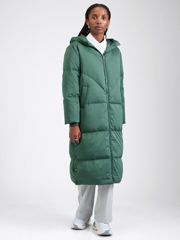 YAS Winter coat 'YASIRIMA' in Green: front
