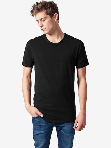 T-Shirt Urban Classics en noir : devant