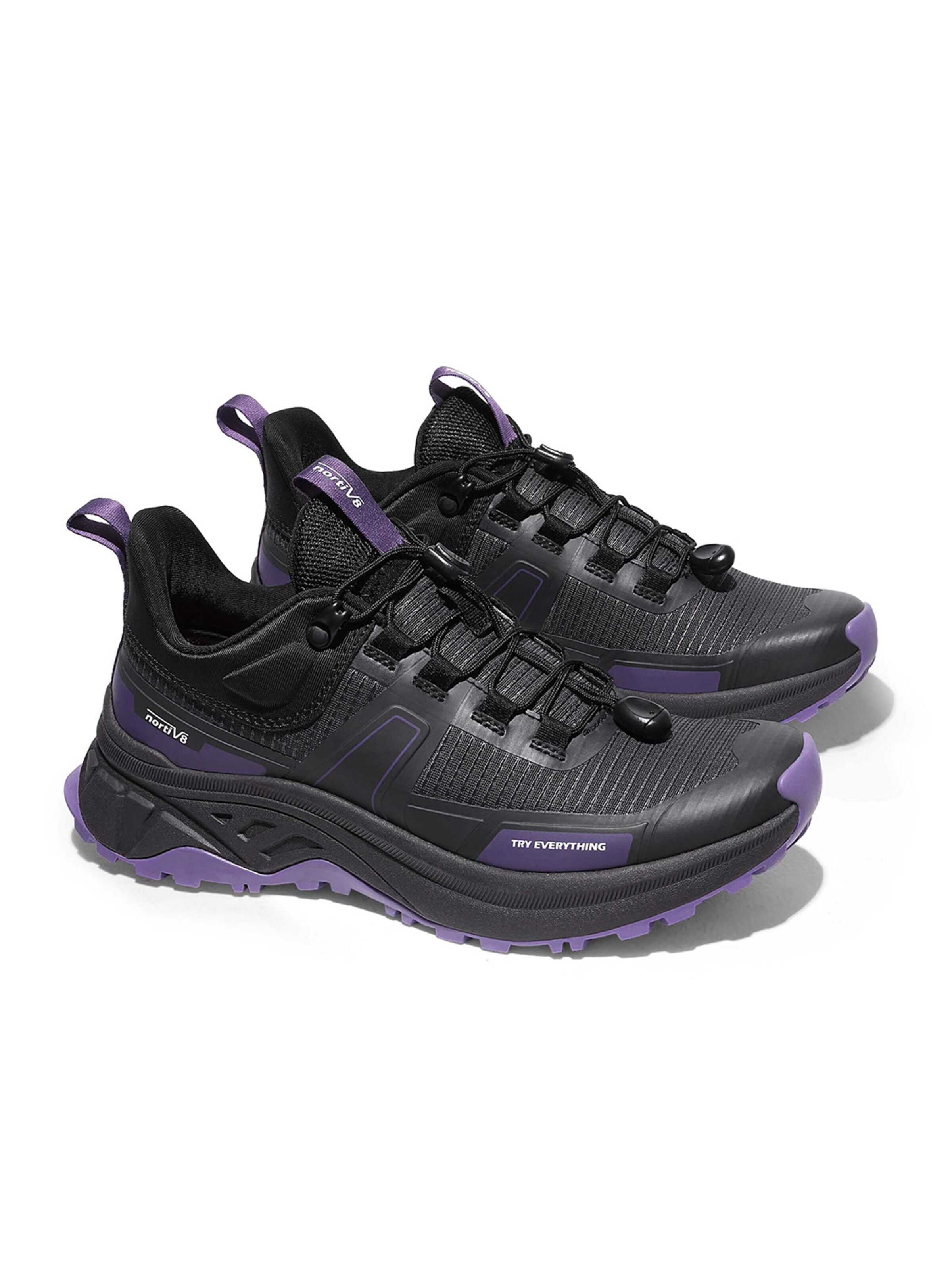 NORTIV 8 Flats in Purple