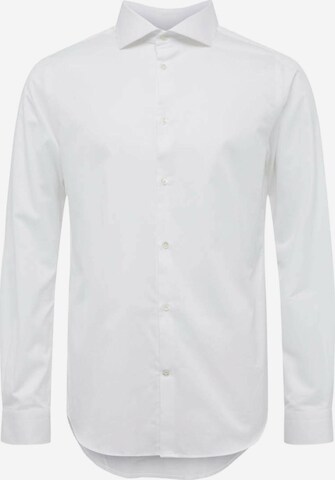 Bertoni Button Up Shirt 'Kalf' in White: front
