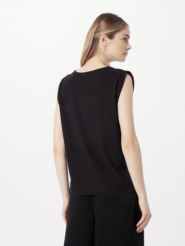 s.Oliver BLACK LABEL Top in Schwarz