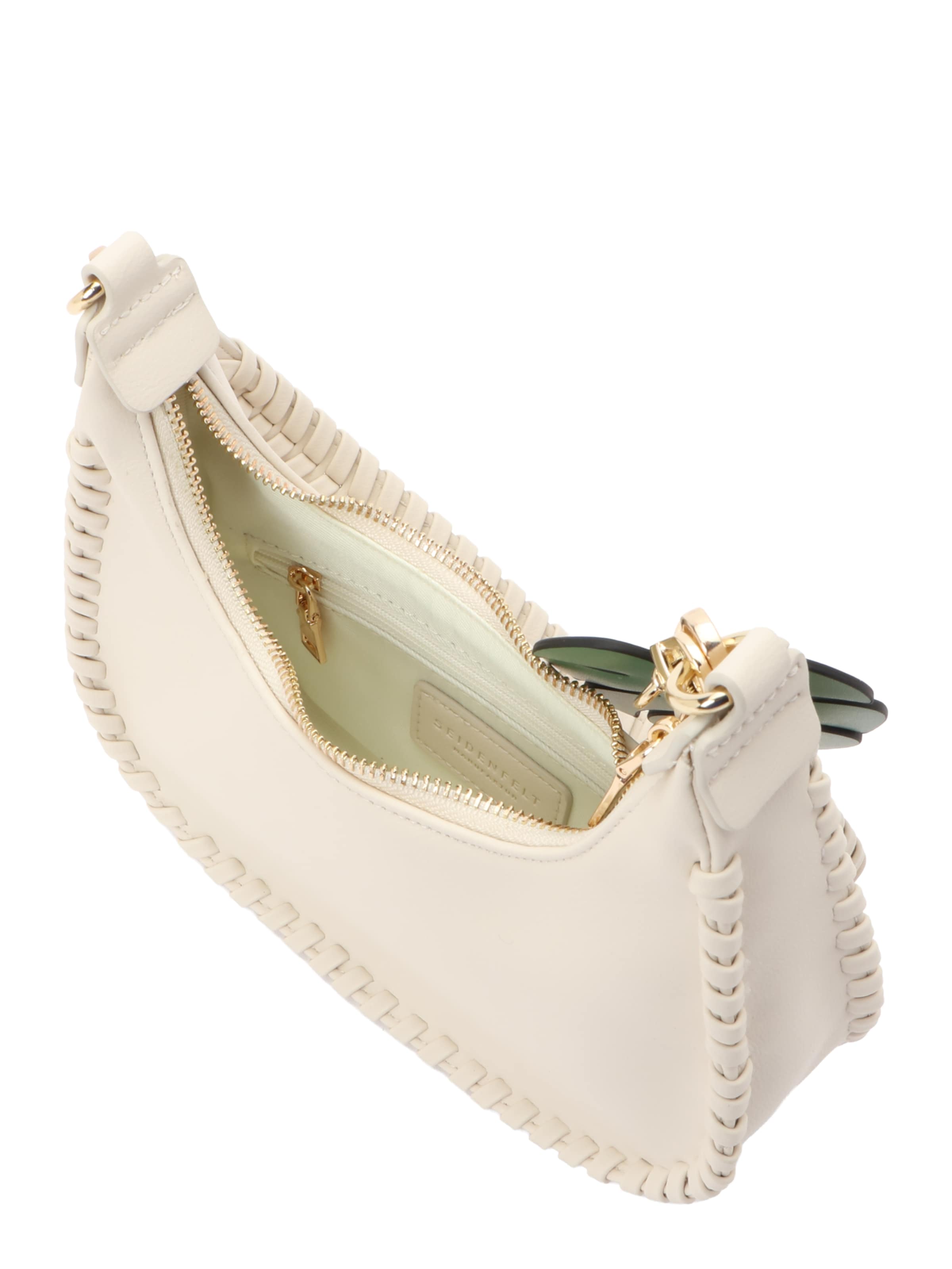 Seidenfelt - Mala de ombro 'Liljendal' em bege