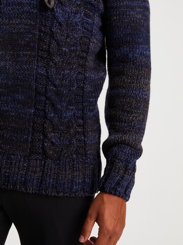 Leif Nelson Pullover in Blau
