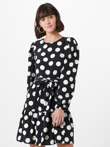 Rochie de la Dorothy Perkins pe negru: față