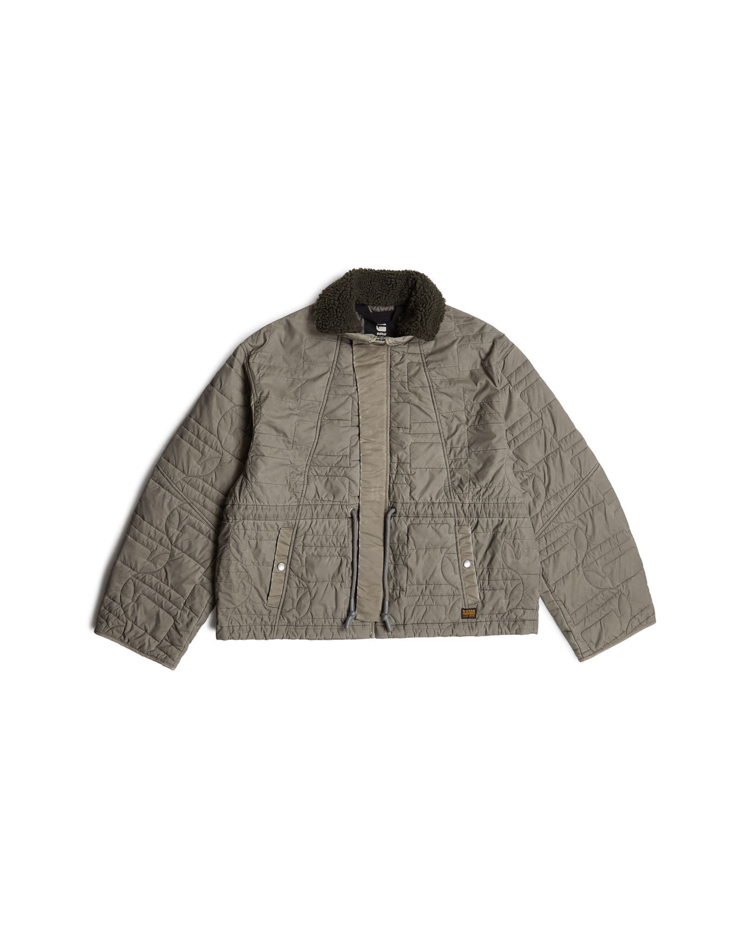 G-STAR Steppjacke in taupe, Produktansicht