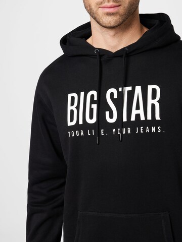 BIG STAR Sweatshirt 'DALEGOR' in Black