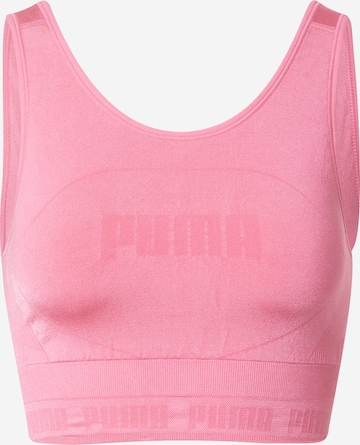 PUMA - Top deportivo en rosa: frente