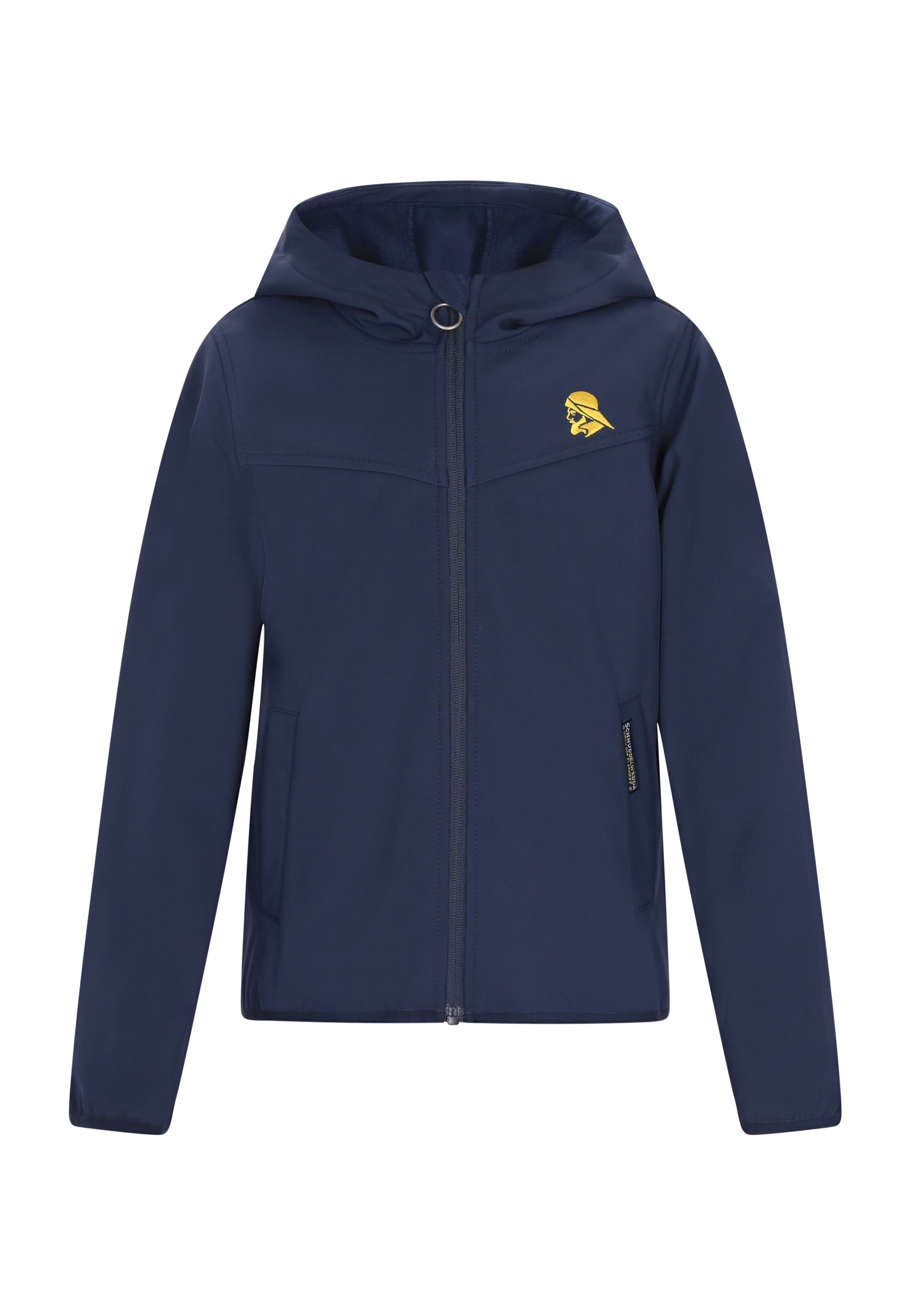 Geacă de primăvară-toamnă de la Schmuddelwedda pe albastru: față