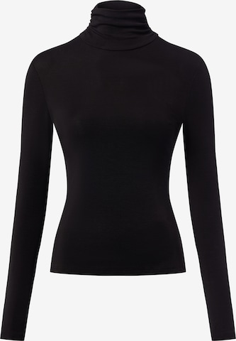 T-shirt BOSS Orange en noir : devant