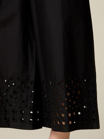 oltre - Ropa ancha Pantalón en negro