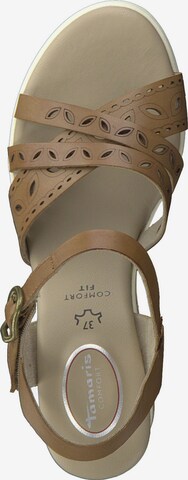 TAMARIS Sandals in Brown