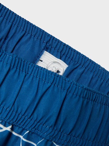 Shorts de bain 'NMMMAVE SPIDER' NAME IT en bleu