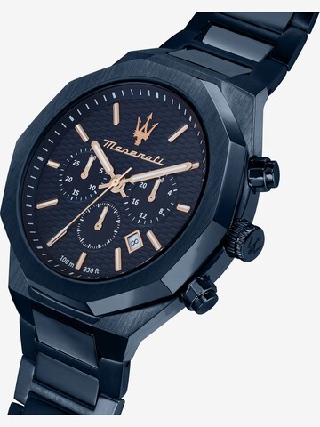 Maserati Analoog horloge 'Stile' in Blauw