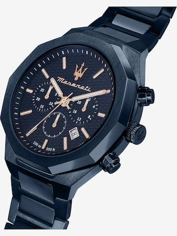 Maserati Analog Watch 'Stile' in Blue
