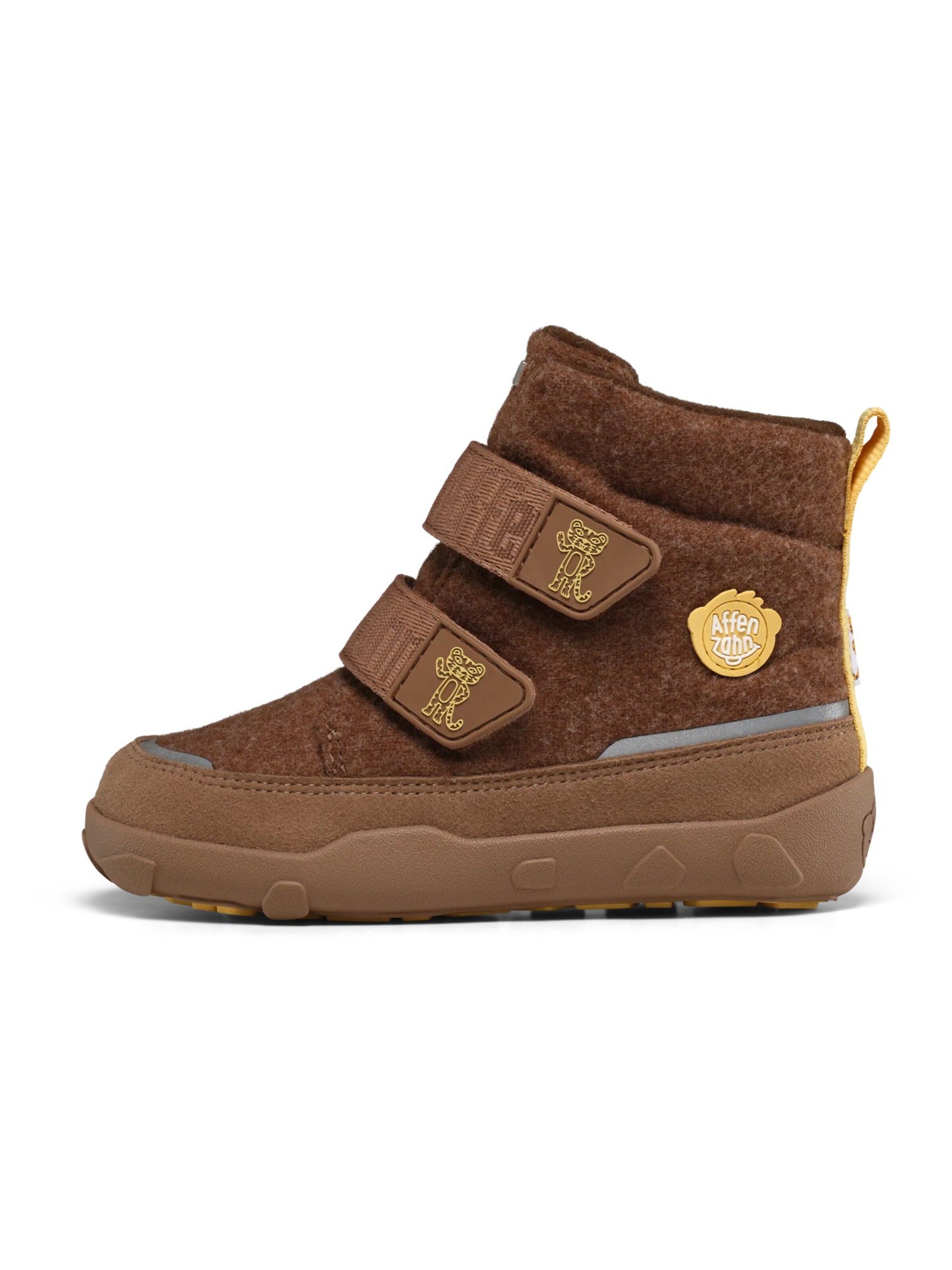 Affenzahn Stiefel 'Winterstiefel Wolle Comfy'‌‌‌‌‌‌‌ in Braun: Vorderseite