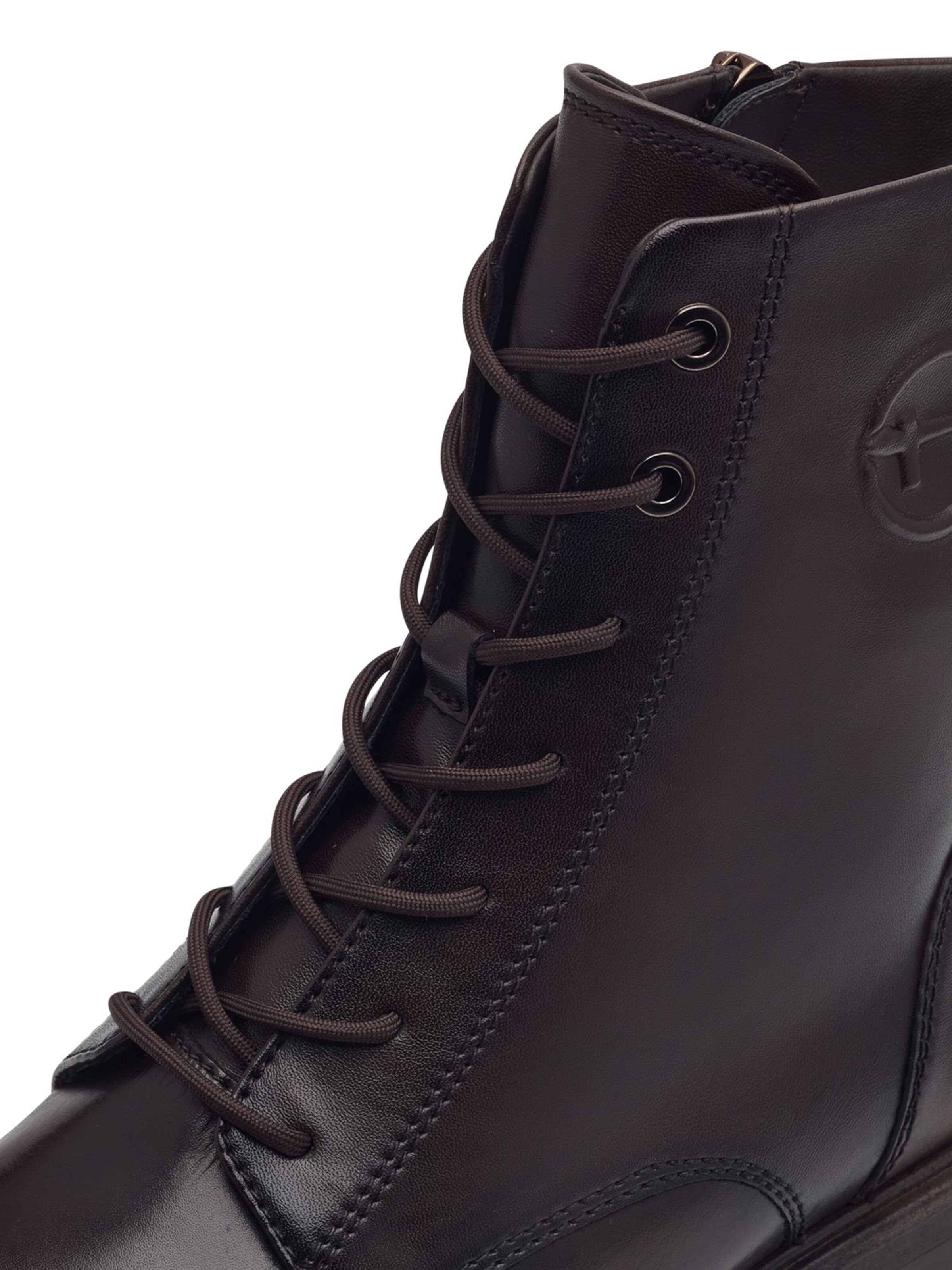 Tamaris - Botim com fivela em castanho