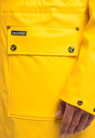 Schmuddelwedda Weatherproof jacket 'Friesennerz' in Yellow