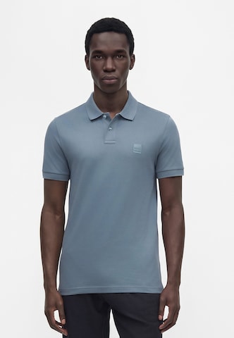 BOSS - Camisa 'Passenger' em azul: frente