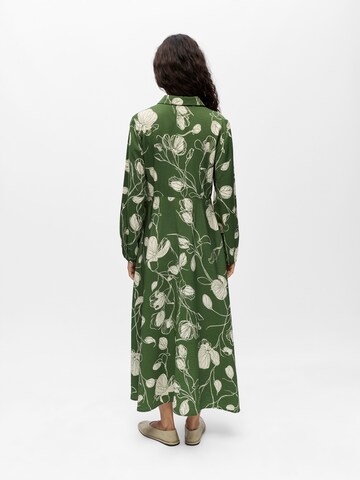 Rochie tip bluză 'OBJJACIRA' de la OBJECT pe verde