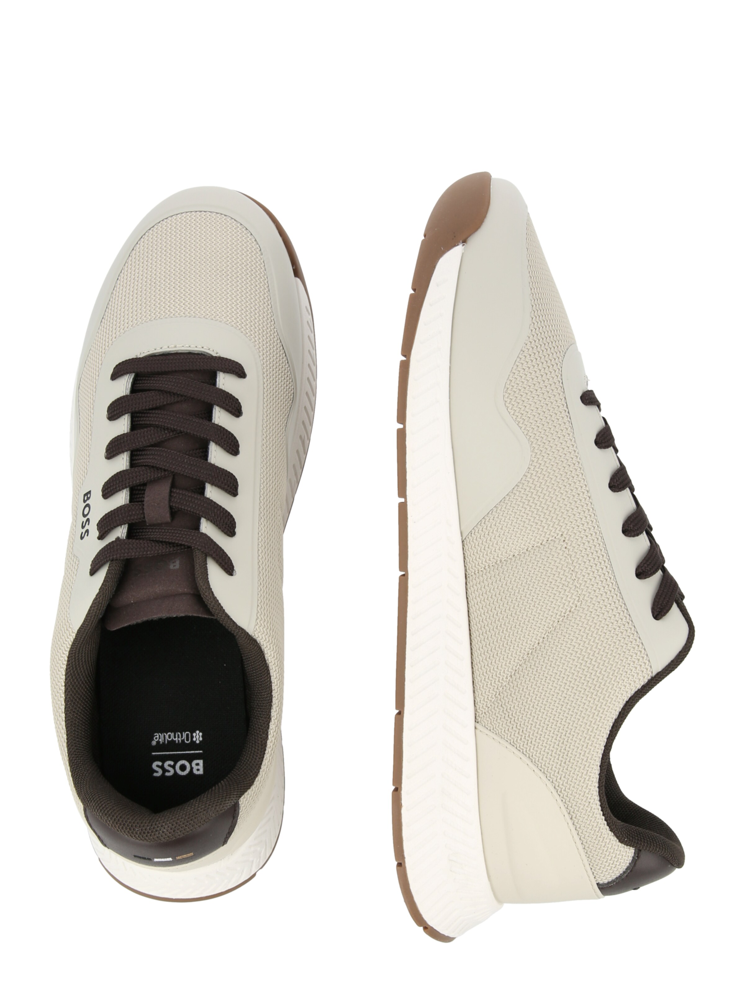 BOSS Trainers 'Titanium' in Beige