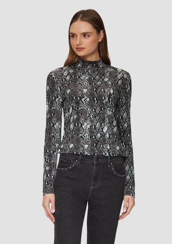 s.Oliver Shirt in Grijs: voorkant