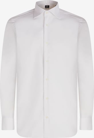 Boggi Milano - Regular Fit Camisa em branco: frente