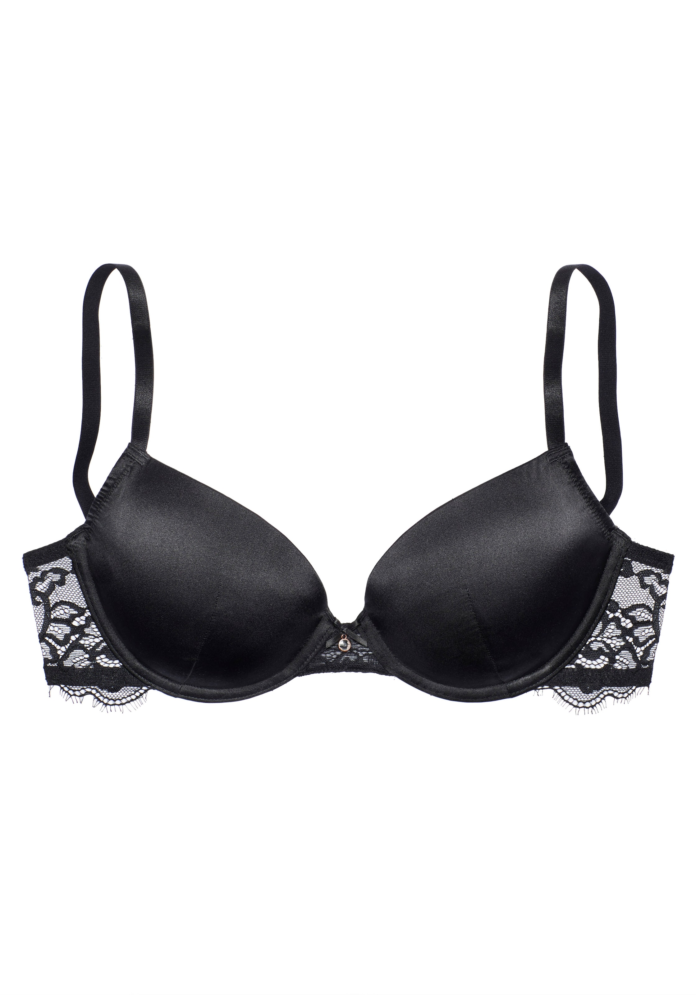 LASCANA - Push-up Sujetador en negro: frente