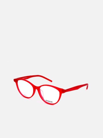 Polaroid Zonnebril 'Polaroid PLD D303/F Transparent cherry 52/16/145 WOMAN Eyewear Frame' in Rood: voorkant