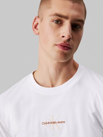 Calvin Klein Jeans Regular Shirt in Wit