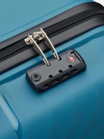 MODO by Roncato - Carrito 'RONCATO TROLLEY CABINA 4R 55/20CM LUMEN Valigie e Trolley' en azul