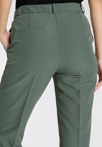 TAMARIS Slim fit Pleated Pants in Green