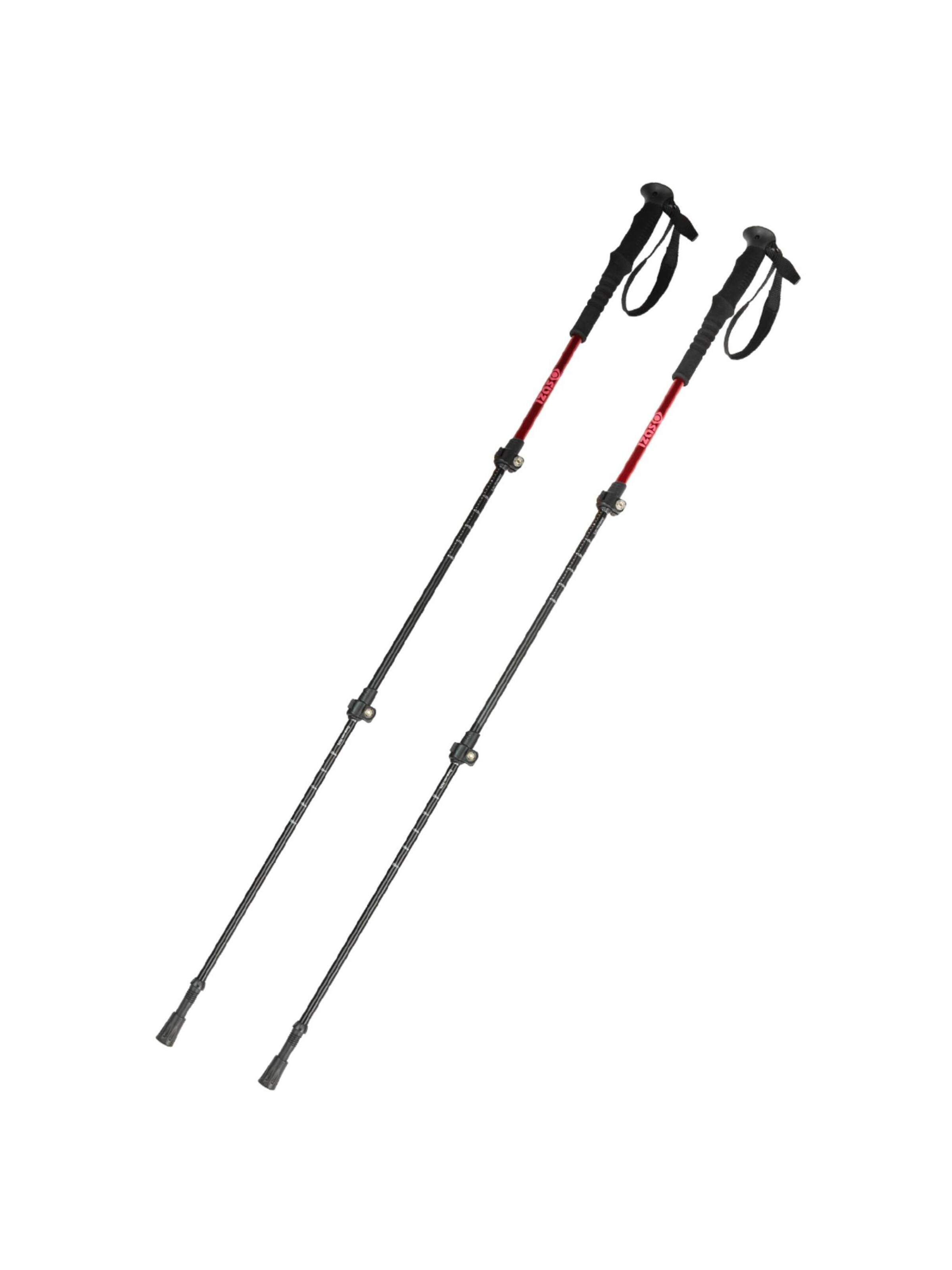 Bâtons 'BASTONES DE TREKKING PIURA' Izas en rouge