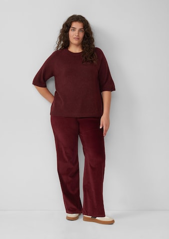 Regular Pantalon s.Oliver en rouge