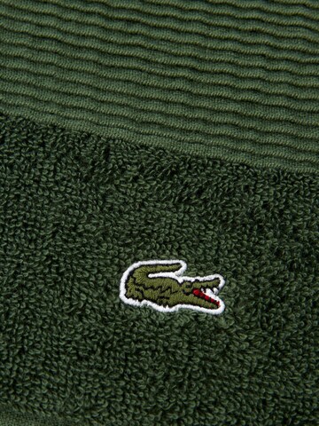 LACOSTE Handtuch 'LLECROCO'‌ in Grün