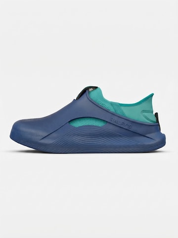 RALFY'S Classic Flats 'N1 Combo' in Blue: front