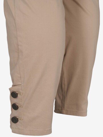 Zizzi - Skinny Vaquero 'Amy' en beige