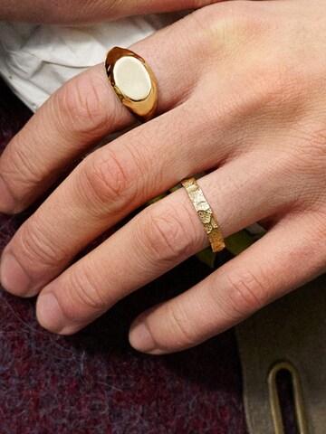 Sidegren Ring 'New Classics' in Goud