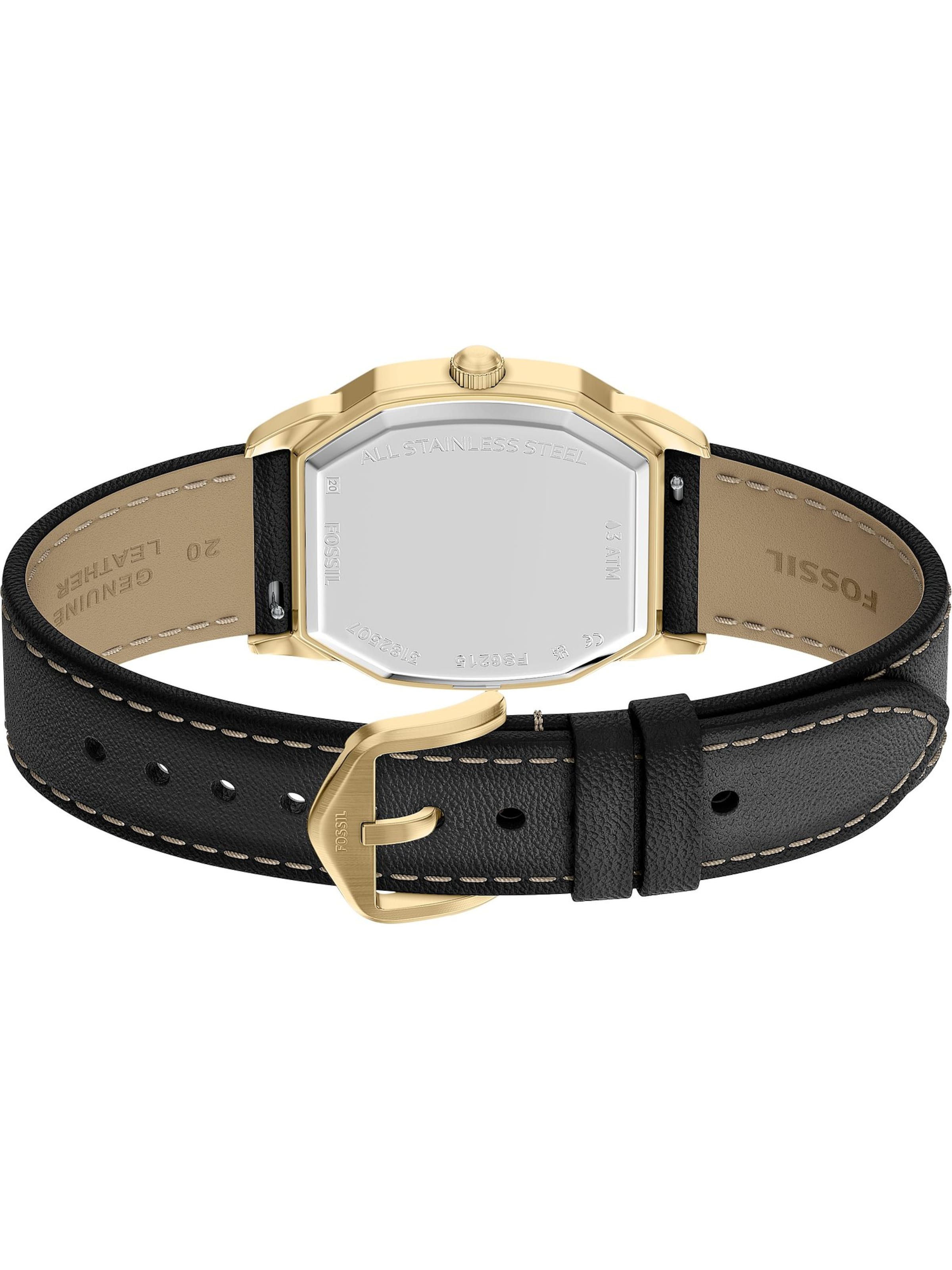 FOSSIL Analogové hodinky 'Harlow' – černá
