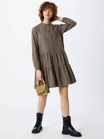 VERO MODA Shirt dress 'Delta' in Grey