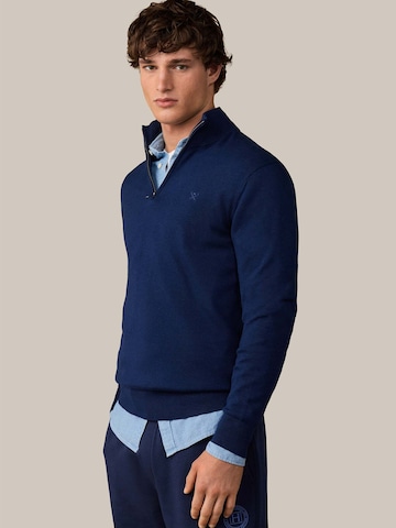 Hackett London Trui 'Ess' in Blauw