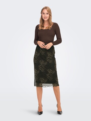JDY Skirt 'Elsa' in Brown