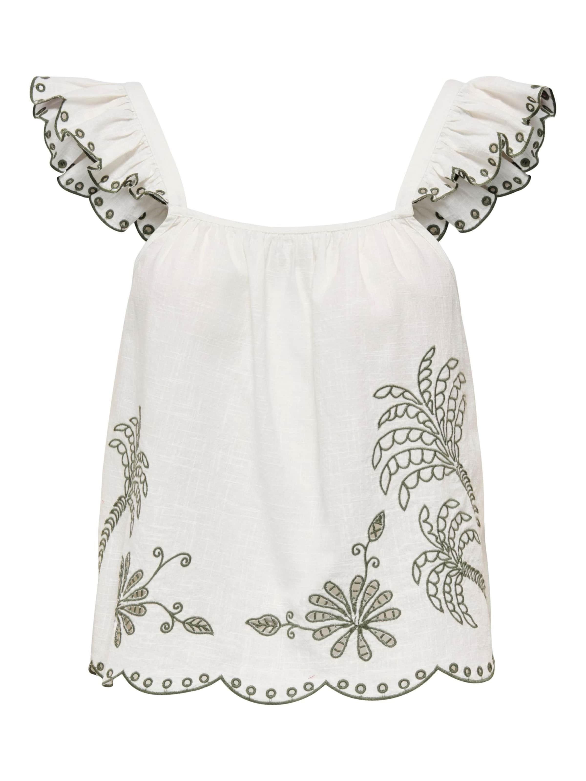 Top 'JDYPalma' di JDY in bianco: frontale